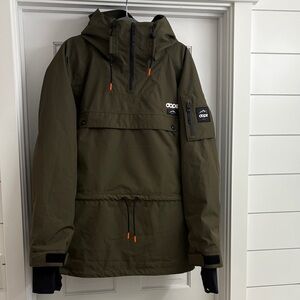 Olive Green DOPE ski jacket